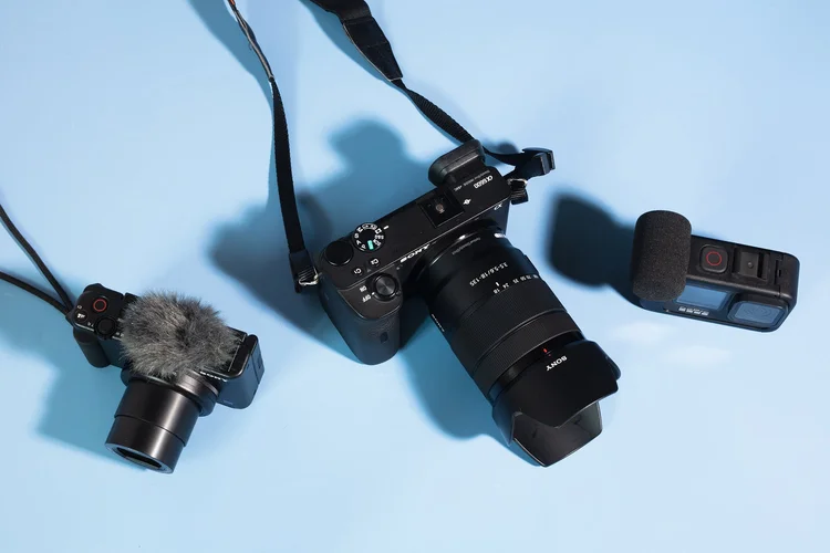 using Video Equipment for Content Creation